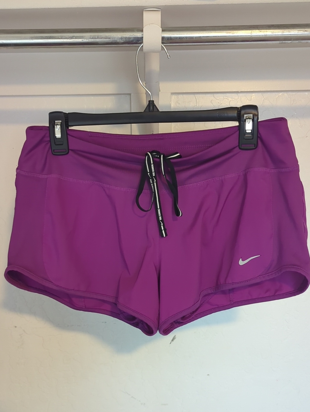 Nike Women’s Crew Dri-Fit Running Shorts Purple Size M